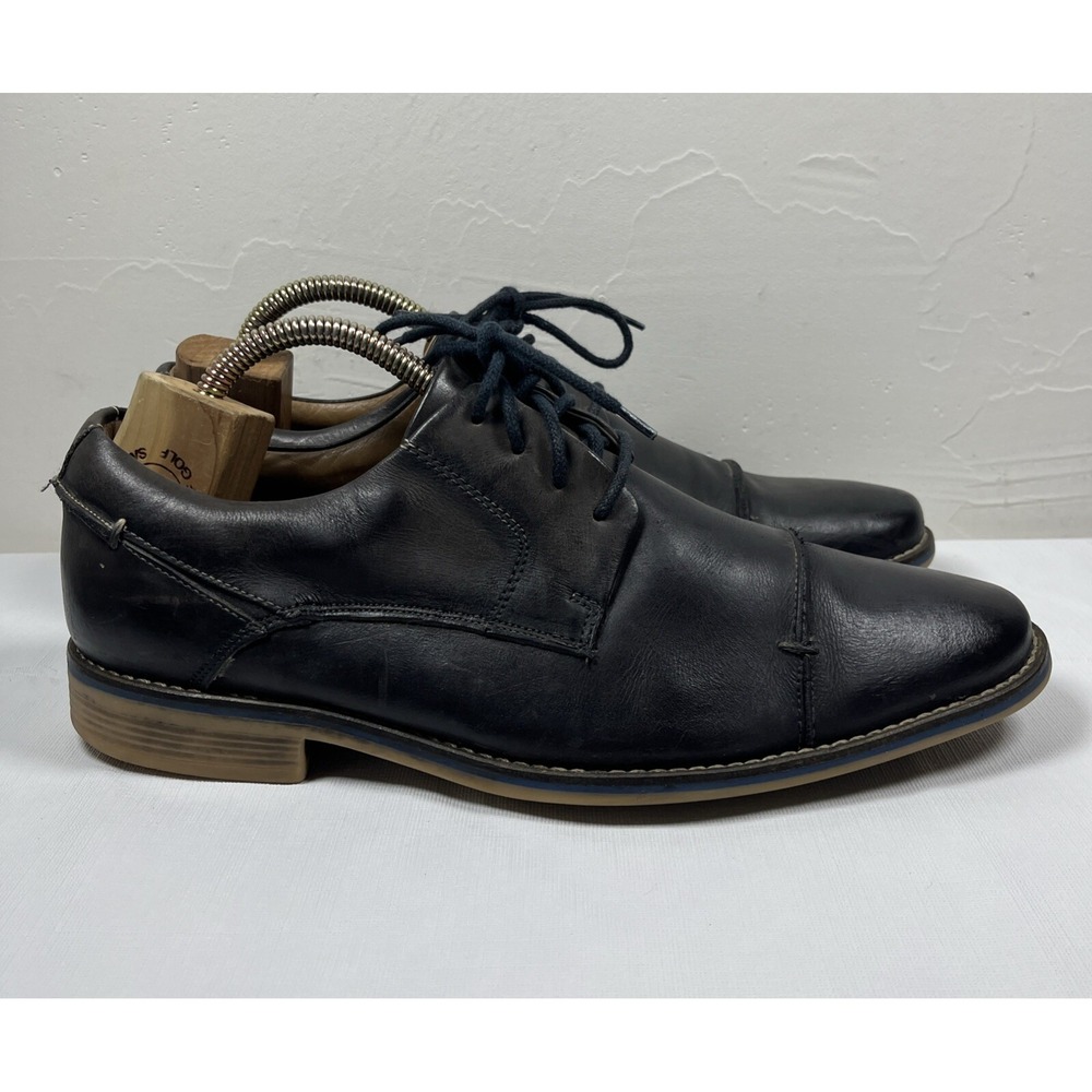 Studio Belvedere Mens Paris Brown Nubuck Leather Oxford Derby Shoes Sz 9D Office